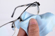 Cleaning glasses