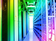 network cables and servers