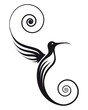 Humming bird logo