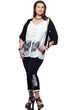 large build caucasian woman spring summer fashion