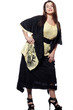 large build caucasian woman spring summer fashion