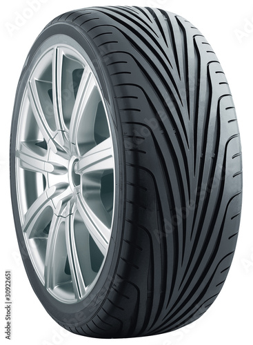 Photo: Summer tyre with alurim Summer tyre with alurim