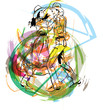 illustration of dancers.