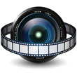 Camera Lens and Filmstrip