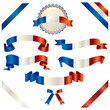 set of french ribbon