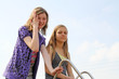 teenage girls at the park 2 teenage girls at the park 2
