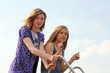 teenage girls at the park 3 teenage girls at the park 3