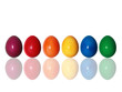 Viele, bunte Eier