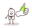 businessman with thumb up businessman with thumb up