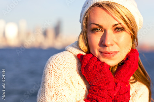 Photo: Winter woman Winter woman