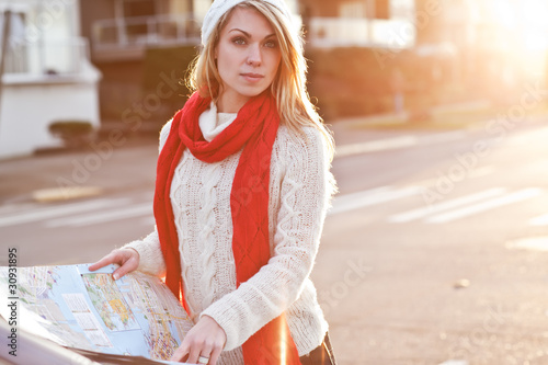 Photo: Traveling woman Traveling woman