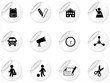 Stickers with icons