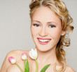 Spring lady