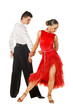 Latino dancers in action Latino dancers in action