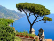 Famous Amalfi Coast view from Ravello, Italy