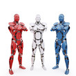 The trio of robots