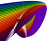 3d colorful lines
