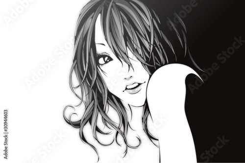 Illustration: セクシーガール セクシーガール
