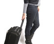 Traveling with suitcase