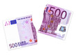500 Euro zerrissen
