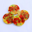 Close up of pizza candy