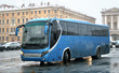 Blue bus