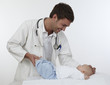 Arzt Doktor Kinderarzt Baby