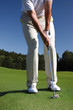 Man playing golf Man playing golf