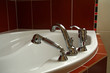 Bath shower mixer battery