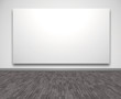 Blank frames an wall