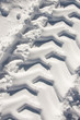 Photo: Snow Tire Track Snow Tire Track