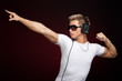 Dancing dj