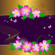 Floral background. Floral background.
