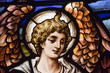 Photo: Angel Stained Glass Angel Stained Glass