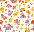 Seamless baby background