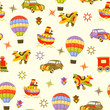 Seamless baby background