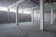 Interior of a warehouse