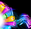 Colorful Glow of Lights for stylish flyers