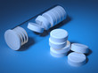 Vial with tablets Vial with tablets