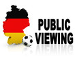 Illustration: Public Viewing Germany Public Viewing Germany