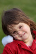 Foto: Pretty Young Girl Smiles Happily for Camera Pretty Young Girl Smiles Happily for Camera