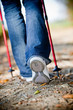 Photo: Walking with nordic walking sticks Walking with nordic walking sticks