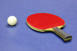Equipment for table tennis - racket, ball, table Equipment for table tennis - racket, ball, table