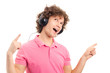 Singing charming man