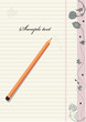 page booklet background