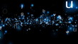 Alphabet particles soup Alphabet particles soup