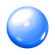 Illustration: Blue sphere Blue sphere
