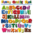 funny cartoon styled font