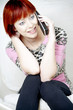 Young female chatting the phone