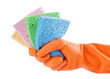 Detalii fotografie colorful sponge